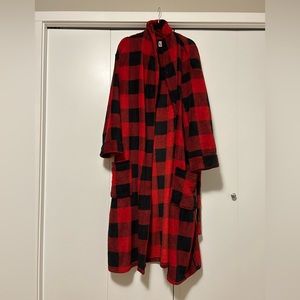 Lazy One Buffalo Plaid Housecoat
